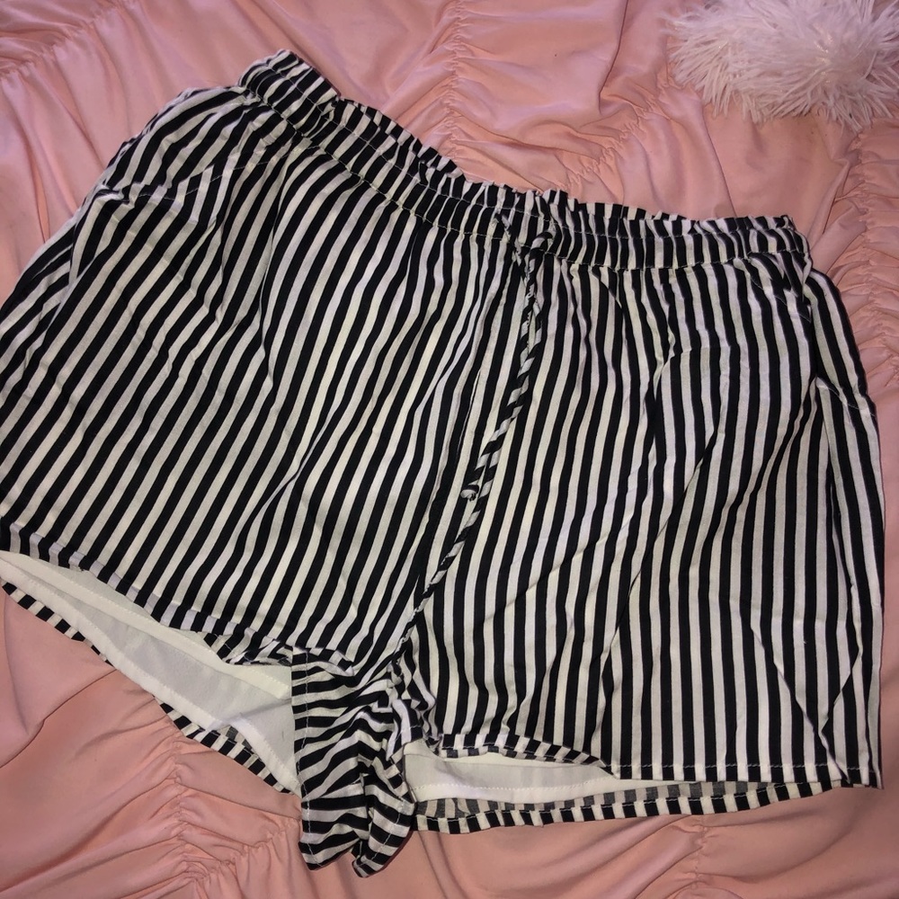 Stripe Summer Shorts